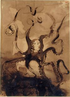 Octopus, 1864-1865. Creator: Hugo, Victor (1802-1885)