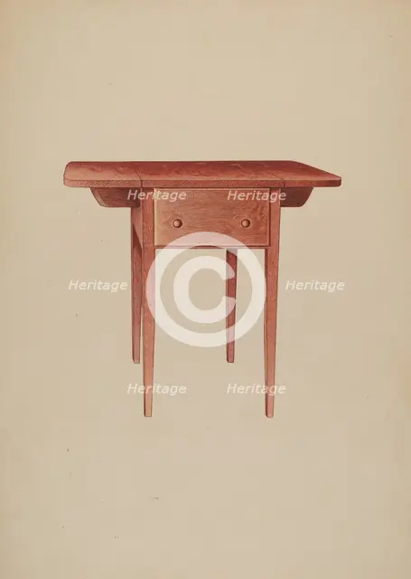 Occasional Table, 1937. Creator: Albert Ryder.
