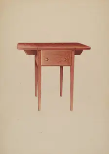 Occasional Table, 1937. Creator: Albert Ryder