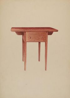 Occasional Table, 1937. Creator: Albert Ryder