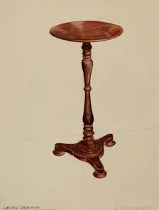 Occasional Table, c. 1936. Creators: McCarthy, Donald Donovan