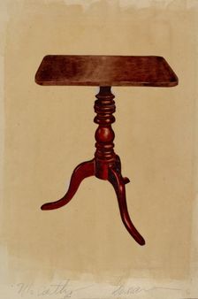 Occasional Table, c. 1936. Creators: McCarthy, Donald Donovan