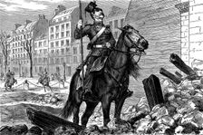 Occupation of Paris by the Germans after the Franco-Prussian War, March 1871