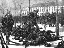 Occupation of Paris by the Germans after the Franco-Prussian War, March 1871