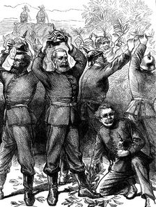 Occupation of Paris by the Germans after the Franco-Prussian War, March 1871 (c1880)