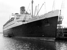 Ocean liner RMS Queen Mary 20th century