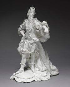 Oceanus, c. 1765. Creator: Frankenthal Porcelain Factory (German); Konrad Linck (German, 1732-1793)