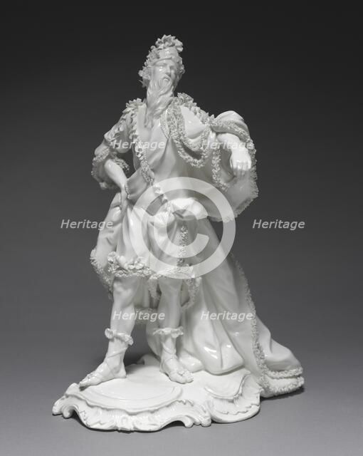 Oceanus, c. 1765. Creator: Frankenthal Porcelain Factory (German); Konrad Linck (German, 1732-1793).