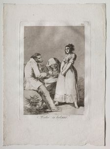Ochenta Caprichos: It is Better to be Lazy, 1793-1798. Creator: Francisco de Goya (Spanish, 1746-1828)