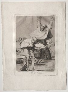 Ochenta Caprichos: It is Time, 1793-1798. Creator: Francisco de Goya (Spanish, 1746-1828)