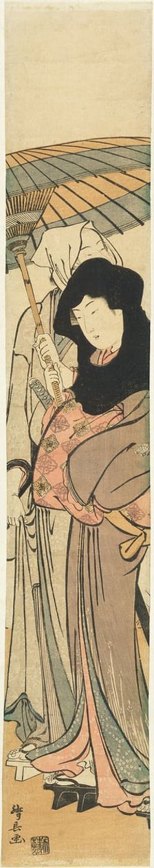 Ochiyo and Hanbei, c. 1784. Creator: Torii Kiyonaga