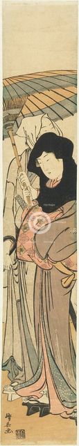 Ochiyo and Hanbei, c. 1784. Creator: Torii Kiyonaga.