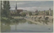Ochsenfurt am Main, c1870-1900. Creator: Albert Lang