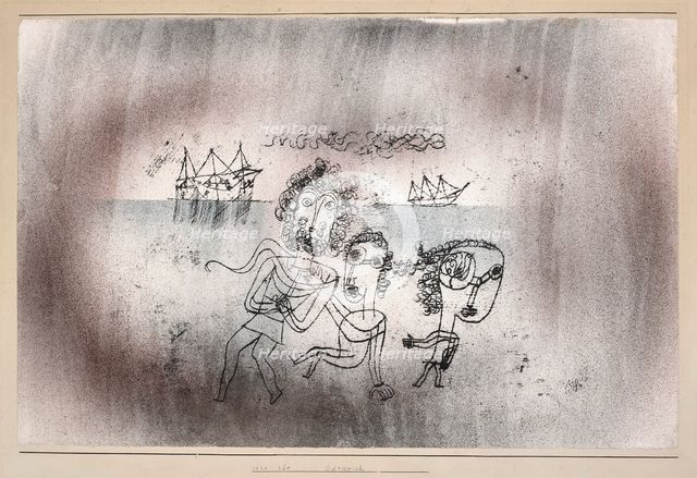 Odysseisch, 1924. Creator: Klee, Paul (1879-1940).