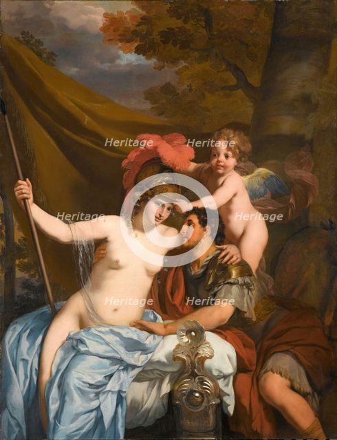 Odysseus and Calypso, c.1680. Creator: Gerard de Lairesse.