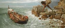 Odysseus and Polyphemus, 1896. Artist: Böcklin, Arnold (1827-1901)