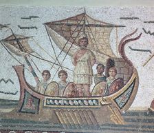 Odysseus passing the Siren's rock, 3rd century
