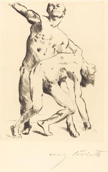 Odysseus und die Freier (Odysseus and the Suitor), 1914. Creator: Lovis Corinth