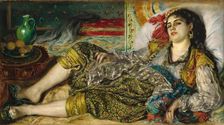 Odalisque, 1870. Creator: Pierre-Auguste Renoir