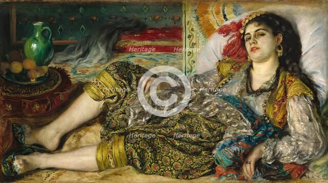 Odalisque, 1870. Creator: Pierre-Auguste Renoir.