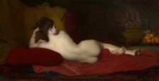 Odalisque, 1874. Creator: Jules-Joseph Lefebvre