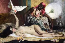 Odalisque 1880s. Artist: Ferdinand Roybet