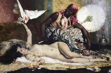 Odalisque 1880s. Artist: Ferdinand Roybet