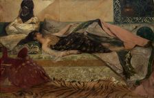 Odalisque. Creator: Jean Joseph Benjamin Constant