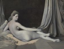 Odalisque in Grisaille, ca. 1824-34. Creator: Jean-Auguste-Dominique Ingres