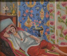 Odalisque in Red Trousers, early-mid 20th century. Creator: Henri Matisse