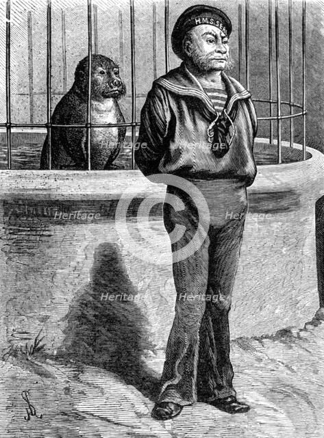 Odd Sketches at the Zoological Gardens: Messmates, 1881. Creator: Unknown.