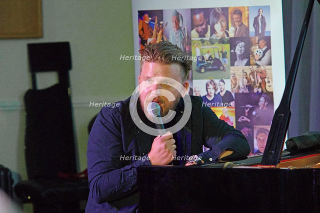 Oddgeir Berg, Watermill Jazz Club, Dorking, Surrey, 3 Sept 2019. Creator: Brian O'Connor.