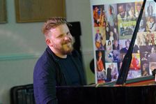 Oddgeir Berg, Watermill Jazz Club, Dorking, Surrey, 3 Sept 2019. Creator: Brian O'Connor