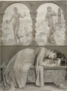 Ode on Melancholy, 1887. Creator: Will H. Low