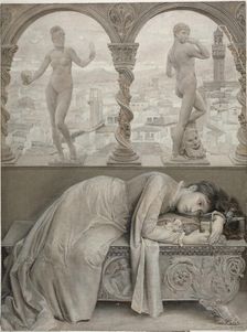 Ode on Melancholy, 1887. Creator: Will H. Low