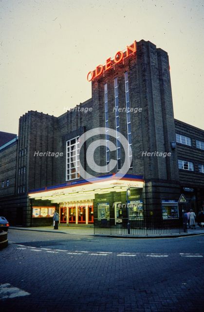 Odeon Cinema, Northgate Street, Chester, Cheshire West and Chester, 1987-2000. Creator: Norman Walley.