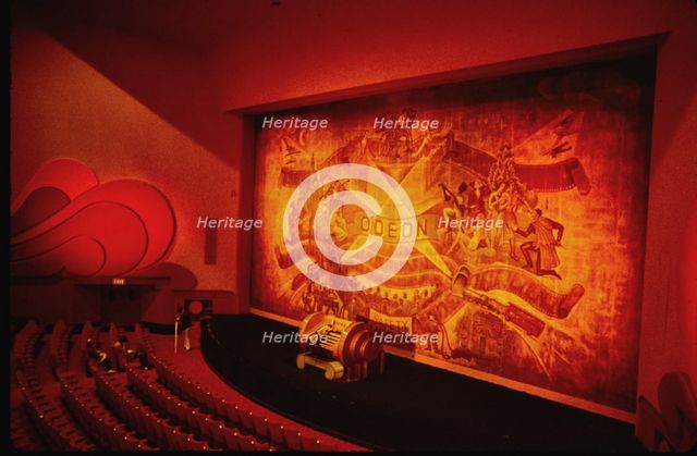 Odeon Cinema, Leicester Square,  Ciry of Westminster, London, 1970-1998. Creator: Norman Walley.