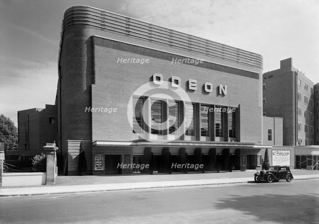 Odeon Cinema, Swiss Cottage, Camden, London, 1937. Artist: John Maltby.