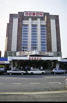 Odeon Cinema, Sidwell Street, Exeter, Devon, 1991. Creator: Norman Walley
