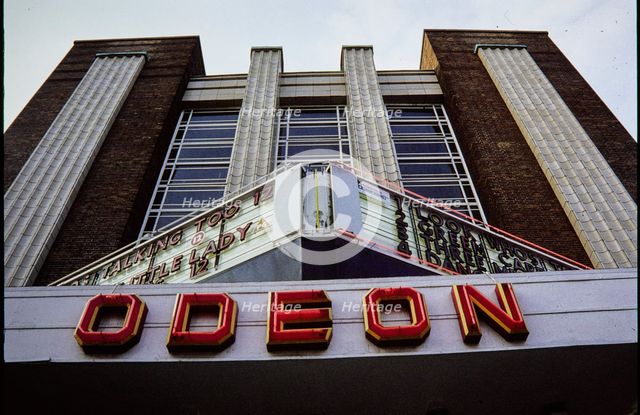 Odeon Cinema, Sidwell Street, Exeter, Devon, 1991. Creator: Norman Walley.