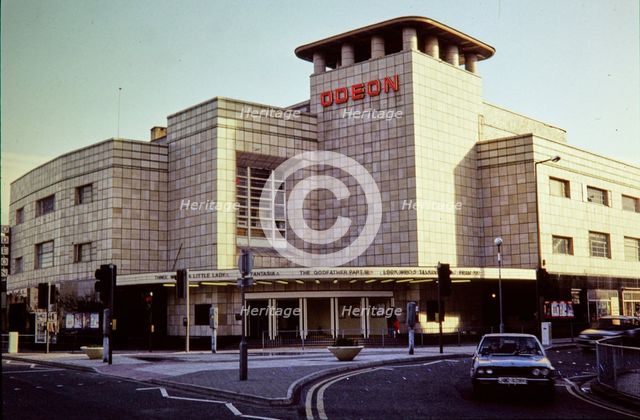 Odeon Cinema, Walliscote Road, Weston-Super-Mare, North Somerset, 1970-2015. Creator: Norman Walley.