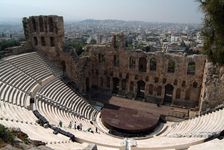 Odeon of Herodes Atticus, Athens, Greece, 2003. Creator: Ethel Davies