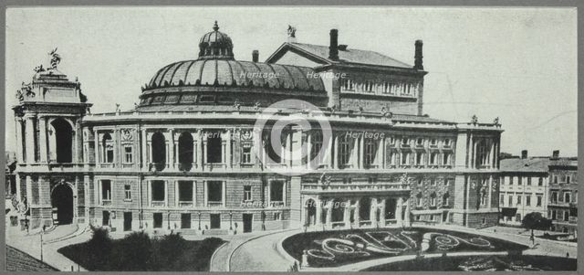 Odessa Opera and Ballet Theater, before 1916.