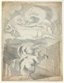 Odin in the Underworld, 1770/72. Creator: Henry Fuseli