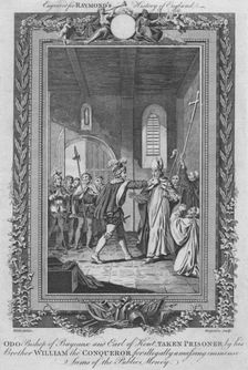 Odo Bishop of Bayeaux, Earl of Kent, Taken Prisoner by his Brother William the Conqueror c1787