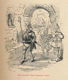 Odo dismissed from Rochester Castle c1860, (c1860). Artist: John Leech