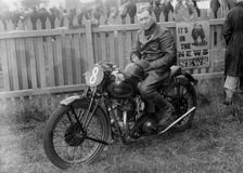 OEC, Simcock 1933 Senior Isle of Man T.T.. Creator: Unknown