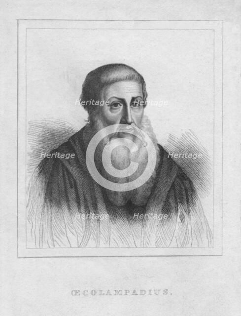 'Oecolampadius', (1823).  Creator: H Meyer.