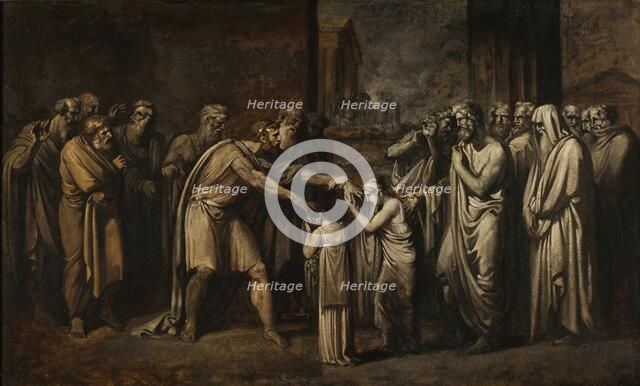 Oedipus at Colonus, 1803. Creator: Bossi, Giuseppe (1777-1815).