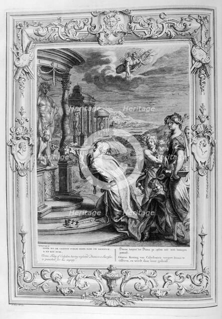 'Oeneus, King of Calydon.. is Punished for his Impiety', 1733. Artist: Bernard Picart